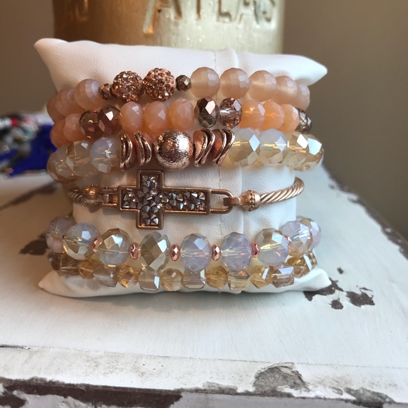 Stacked Bracelets!!!  Arely Bracelets❤️ - Picture 3 of 8
